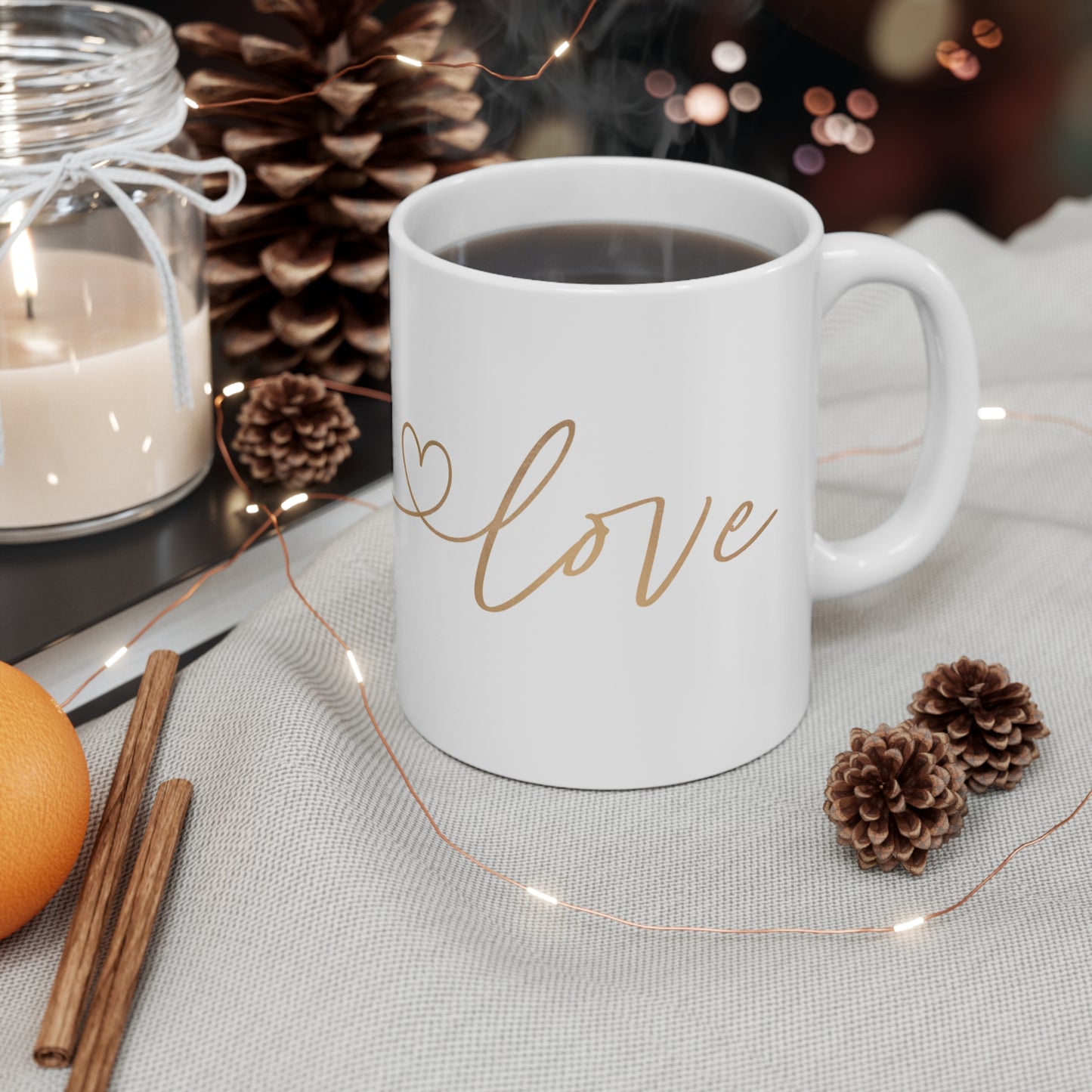 Fox Bakery....Love - White Mug 11oz