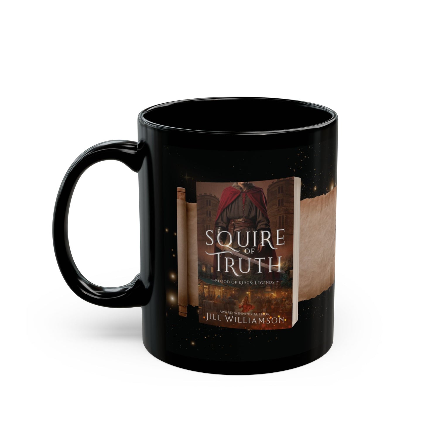Squire of Truth - Black Mug 11oz