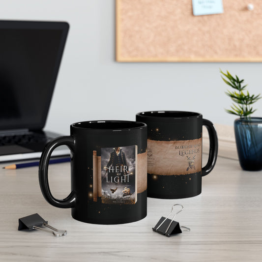 Heir of Light- Black Mug 11oz