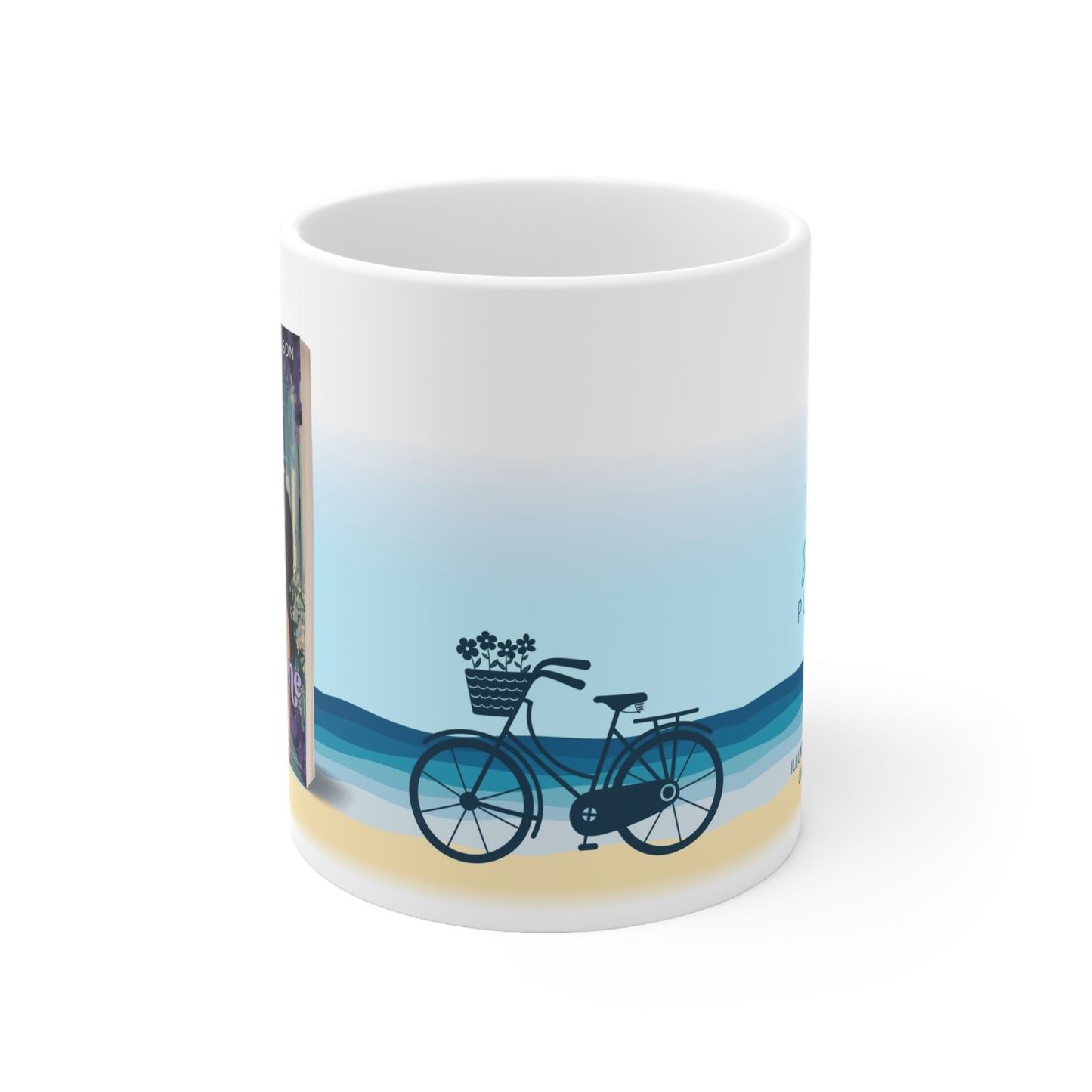 Jonathon Island-Meet Me on Lilac Lane - White Mug 11oz