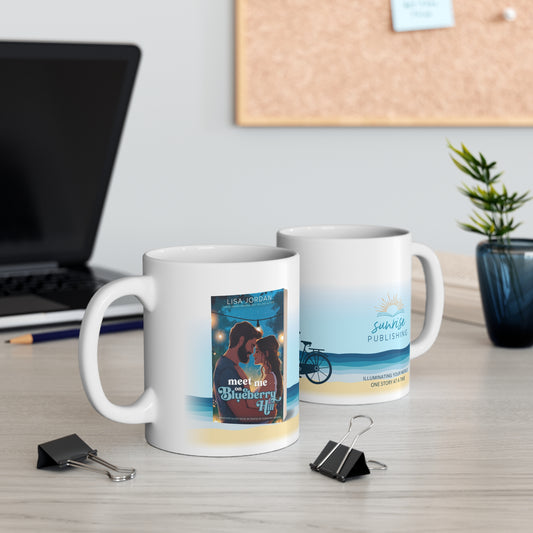 Jonathon Island-Meet Me on Blueberry Hill - White Mug 11oz