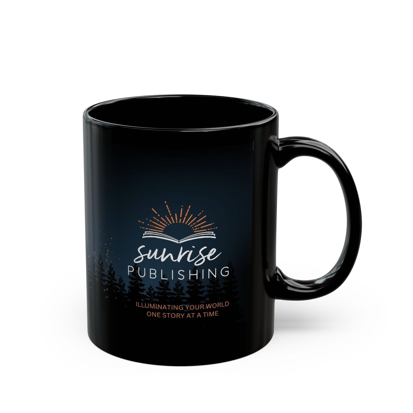 Rescued Heart- Black Mug 11oz