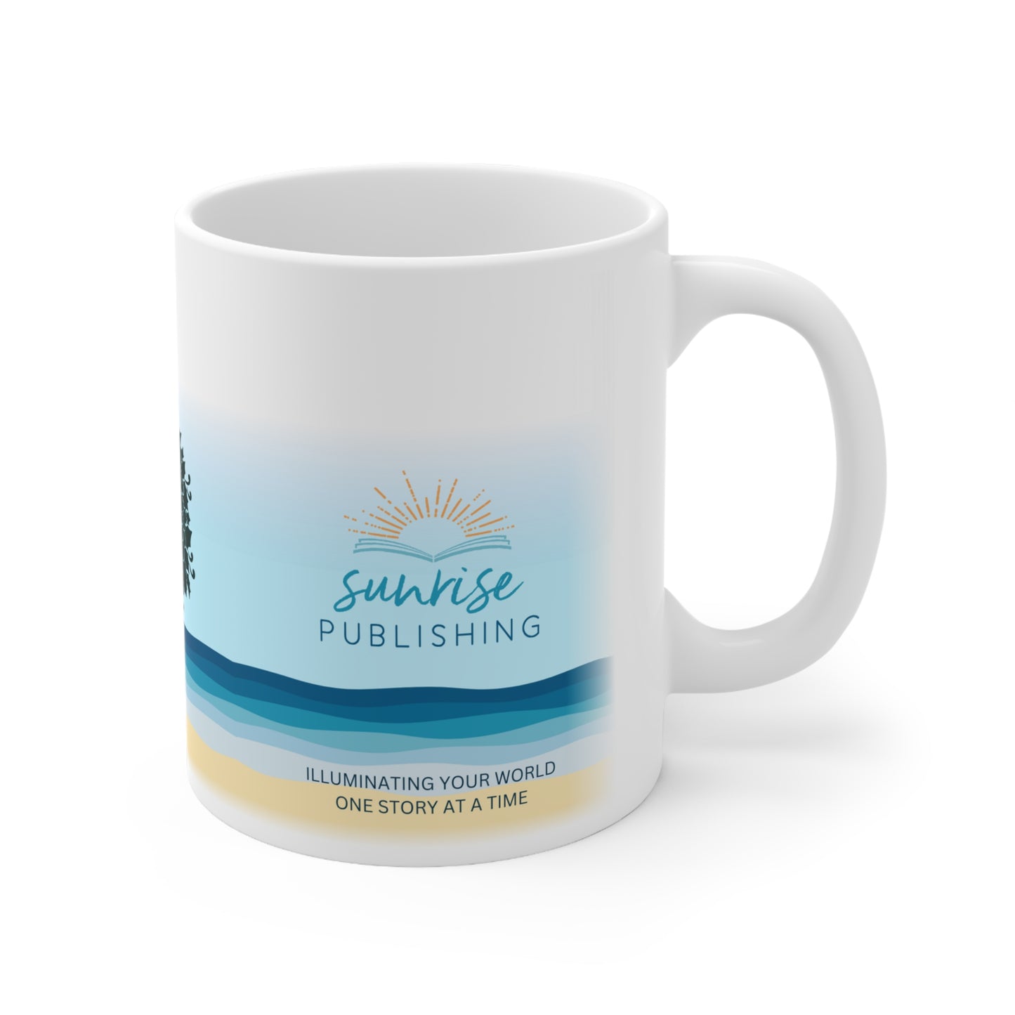 Jonathon Island-Meet Me at the Christmas Cottage - White Mug 11oz