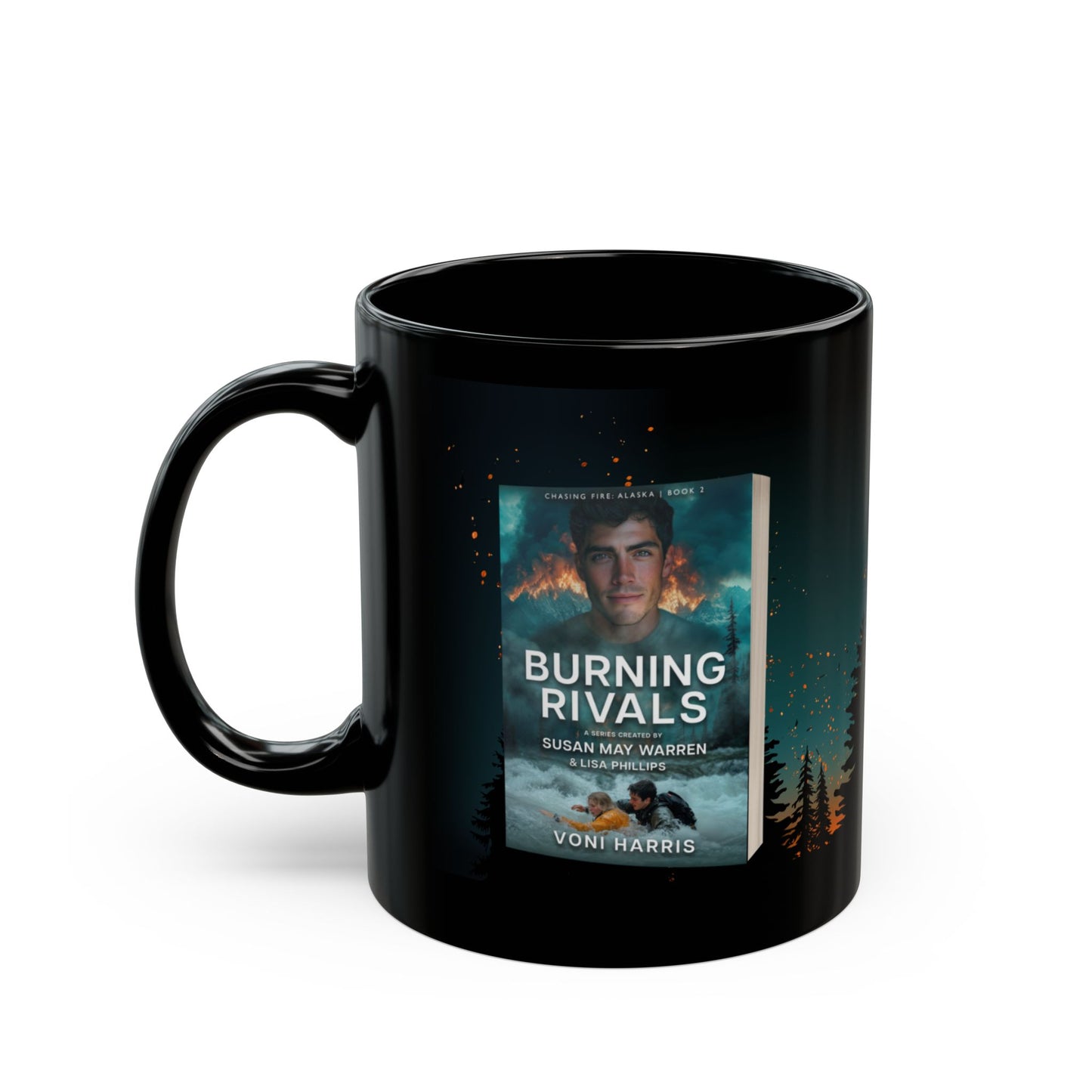 Burning Rivals- Black Mug 11oz