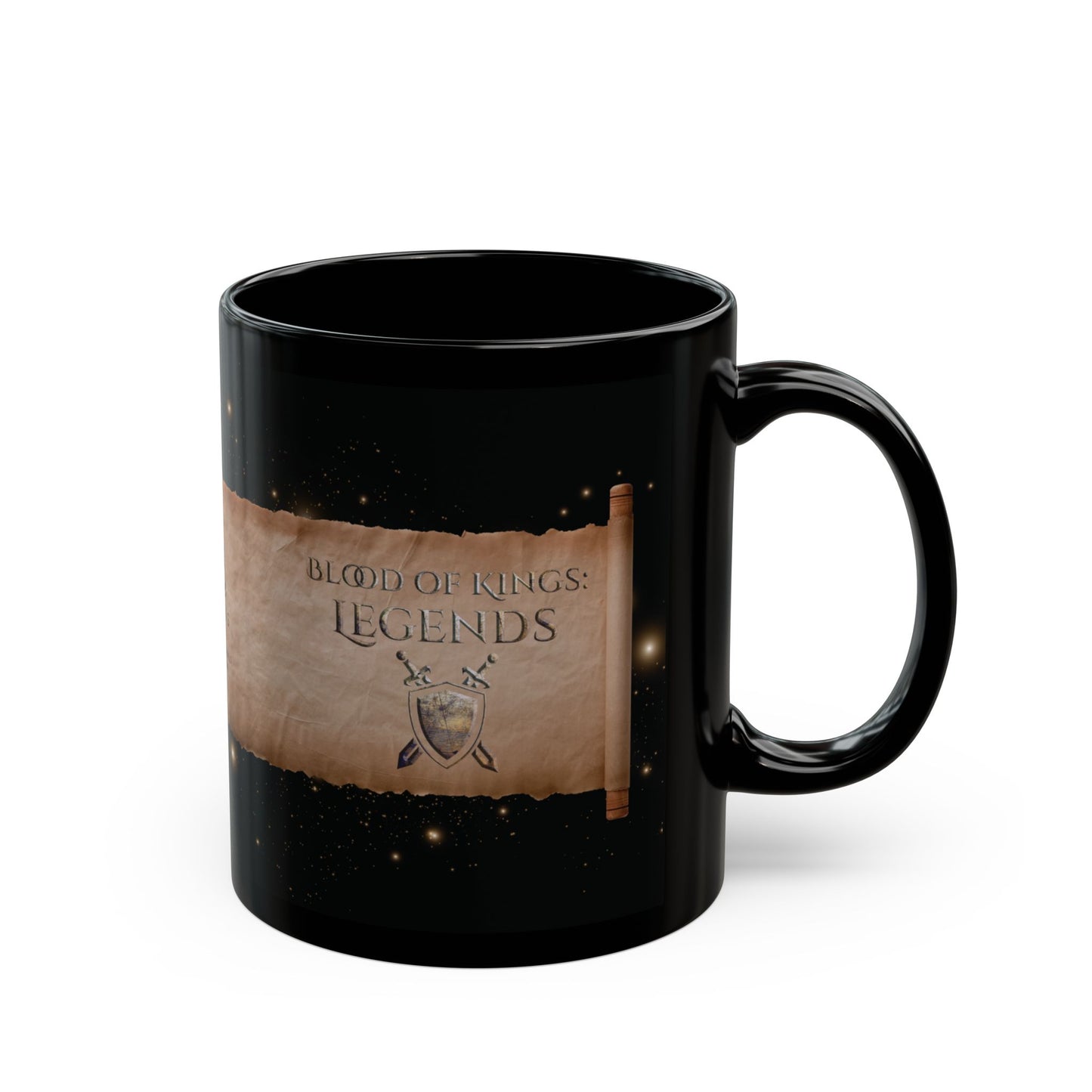Heir of Light- Black Mug 11oz