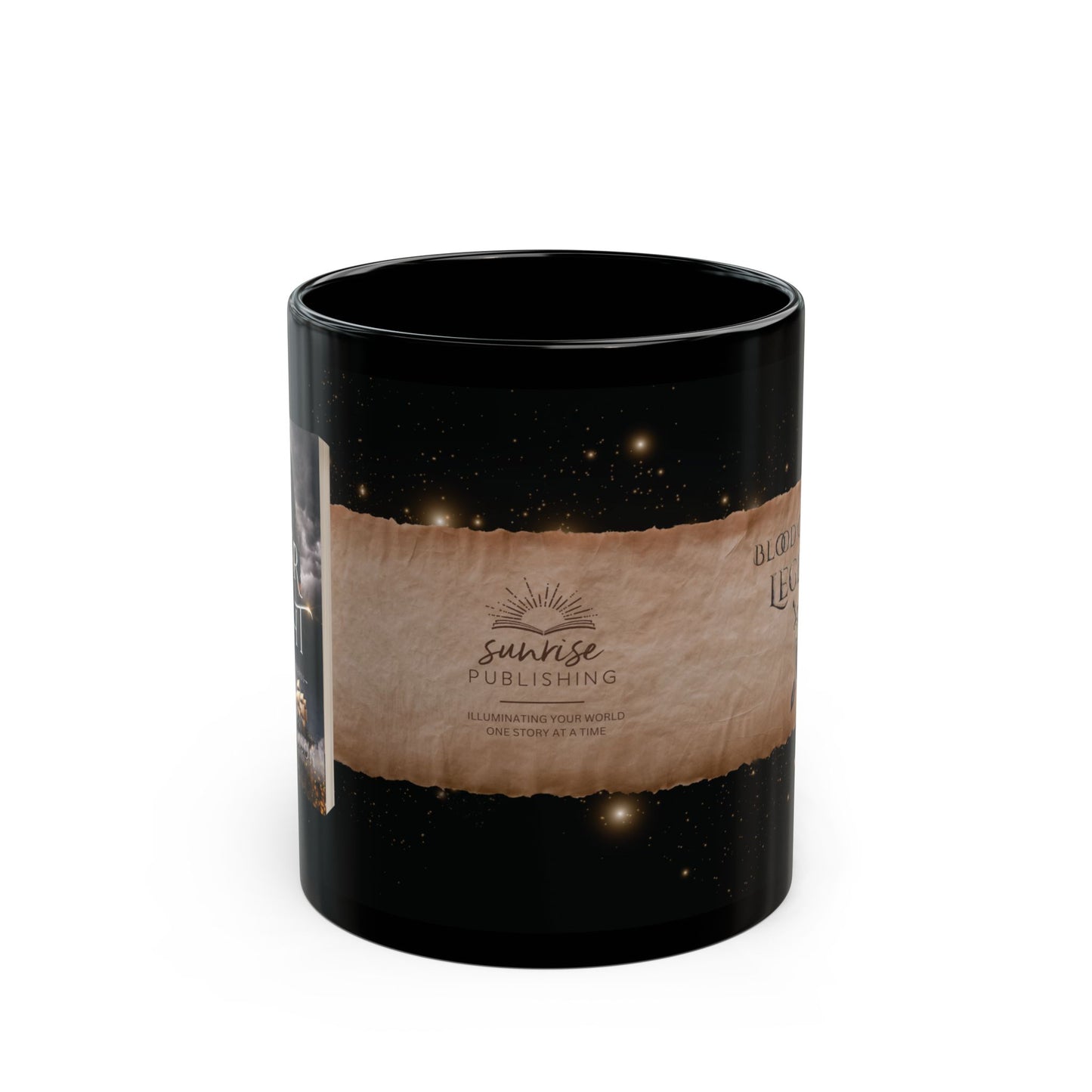 Heir of Light- Black Mug 11oz