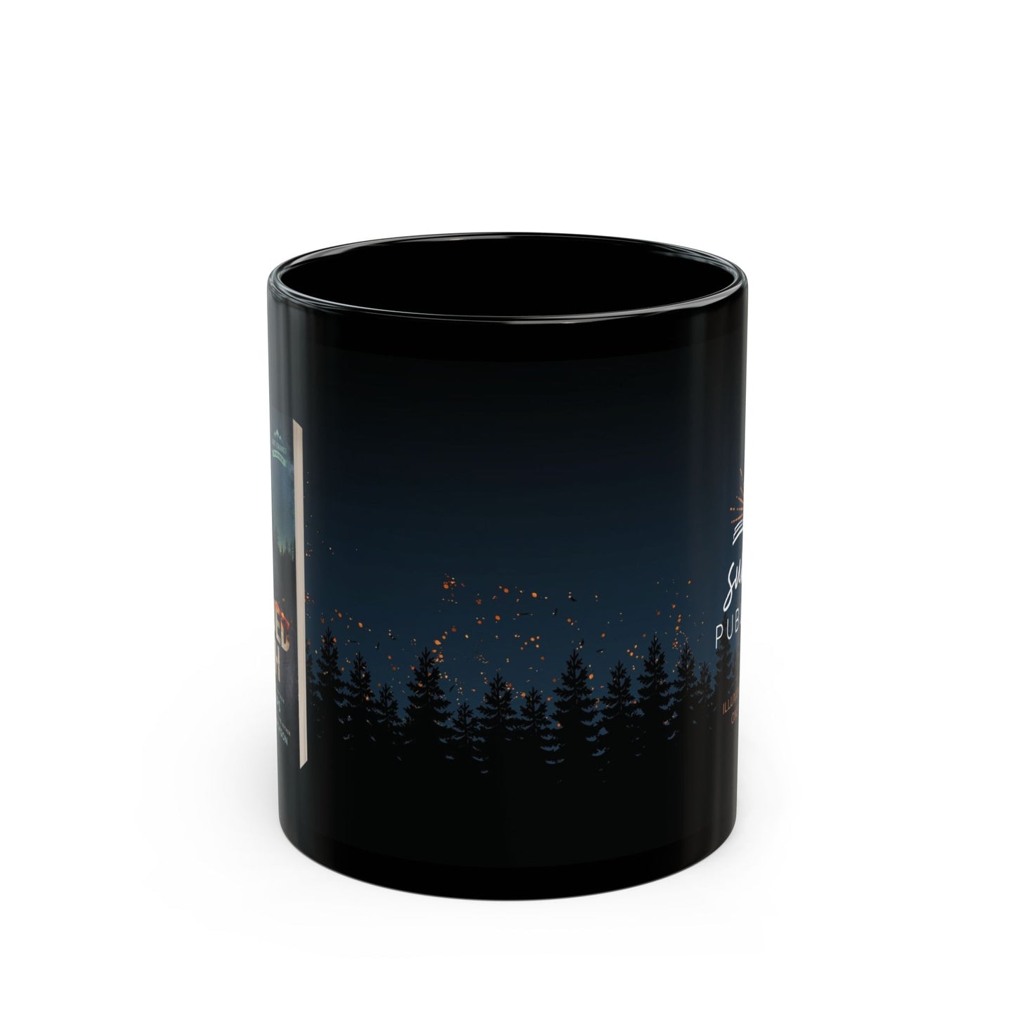 Rescued Faith - Black Mug 11oz