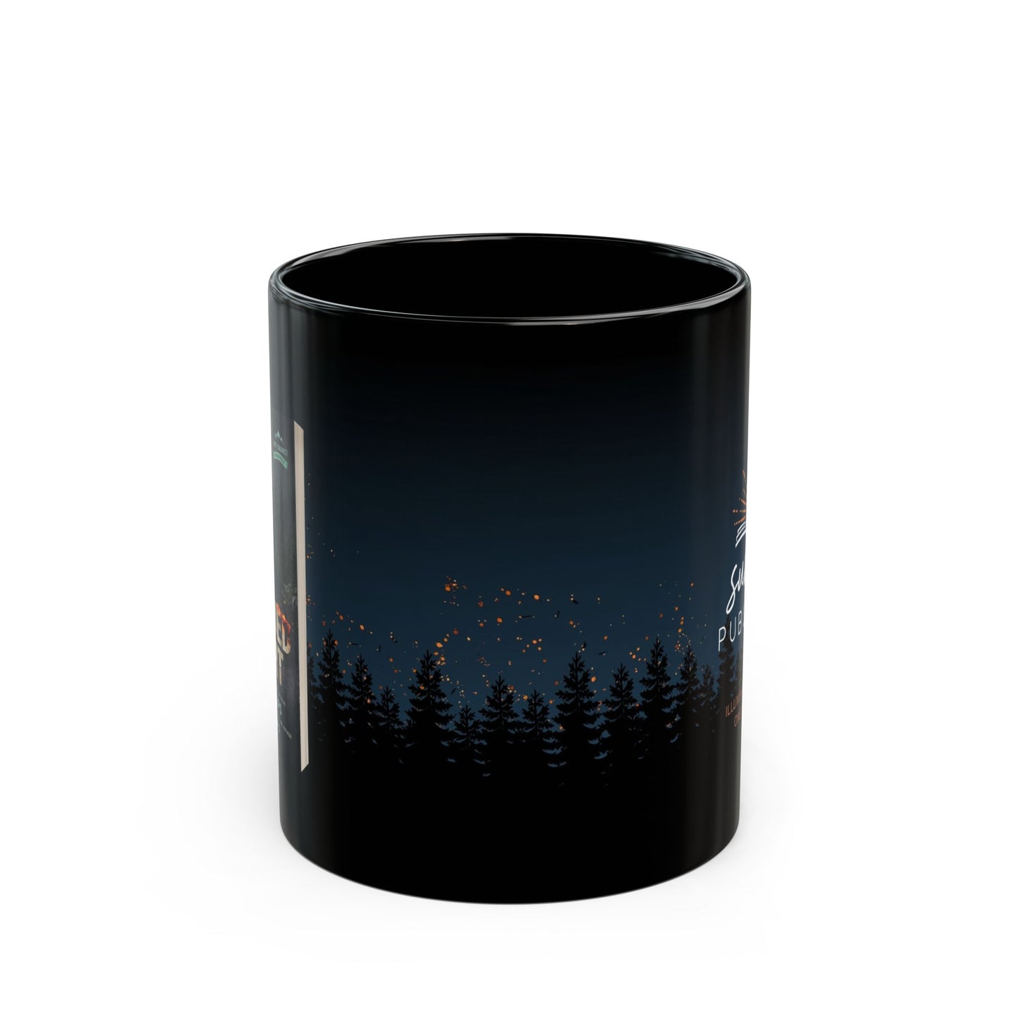 Rescued Heart- Black Mug 11oz