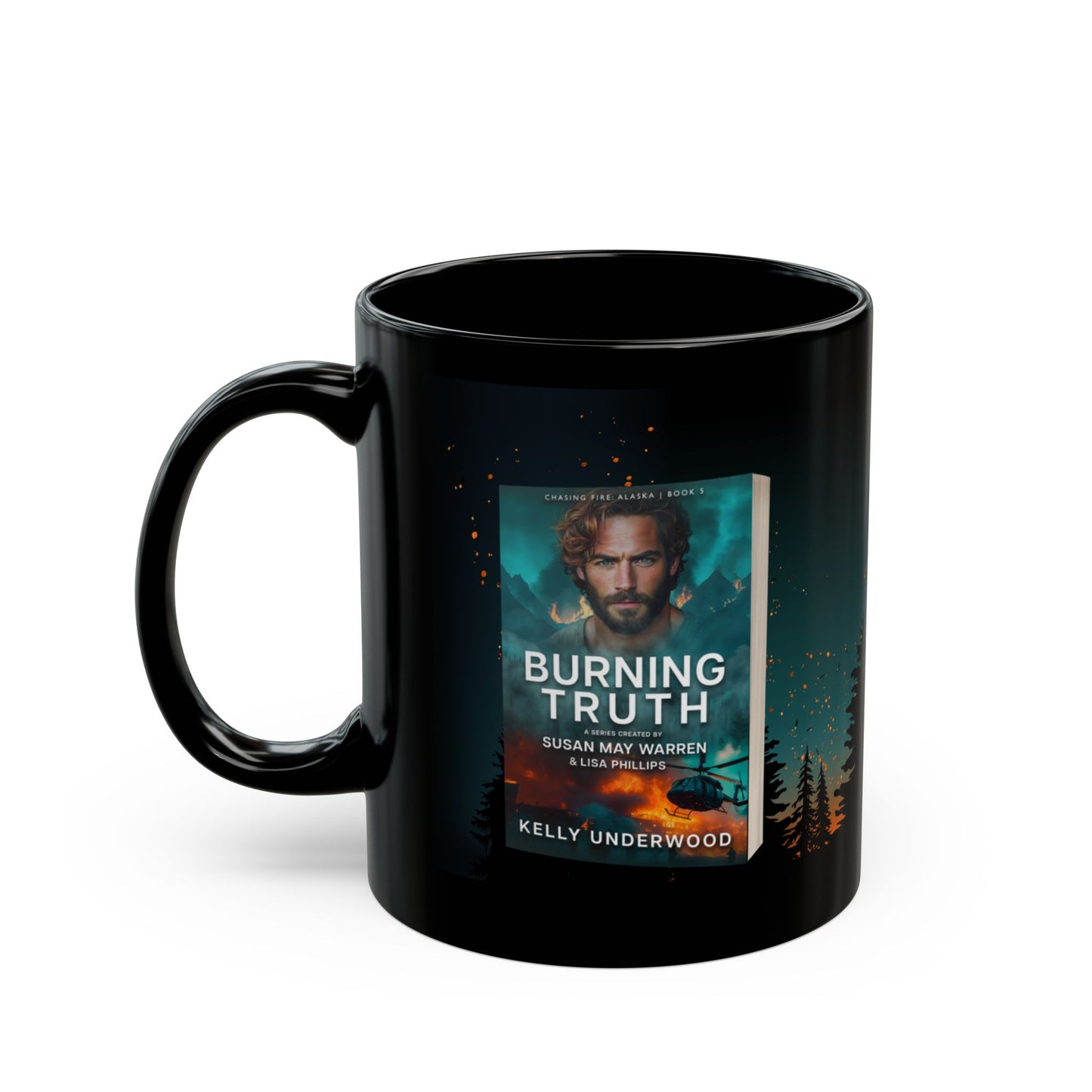 Burning Truth- Black Mug 11oz