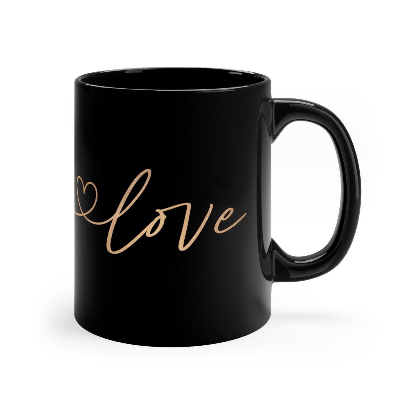 Fox Bakery...love - Black Mug 11oz