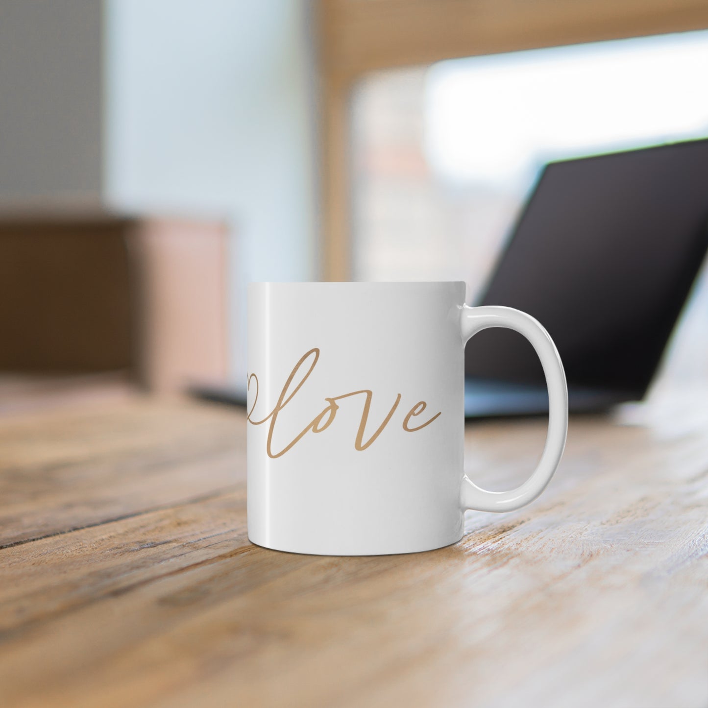 Fox Bakery....Love - White Mug 11oz