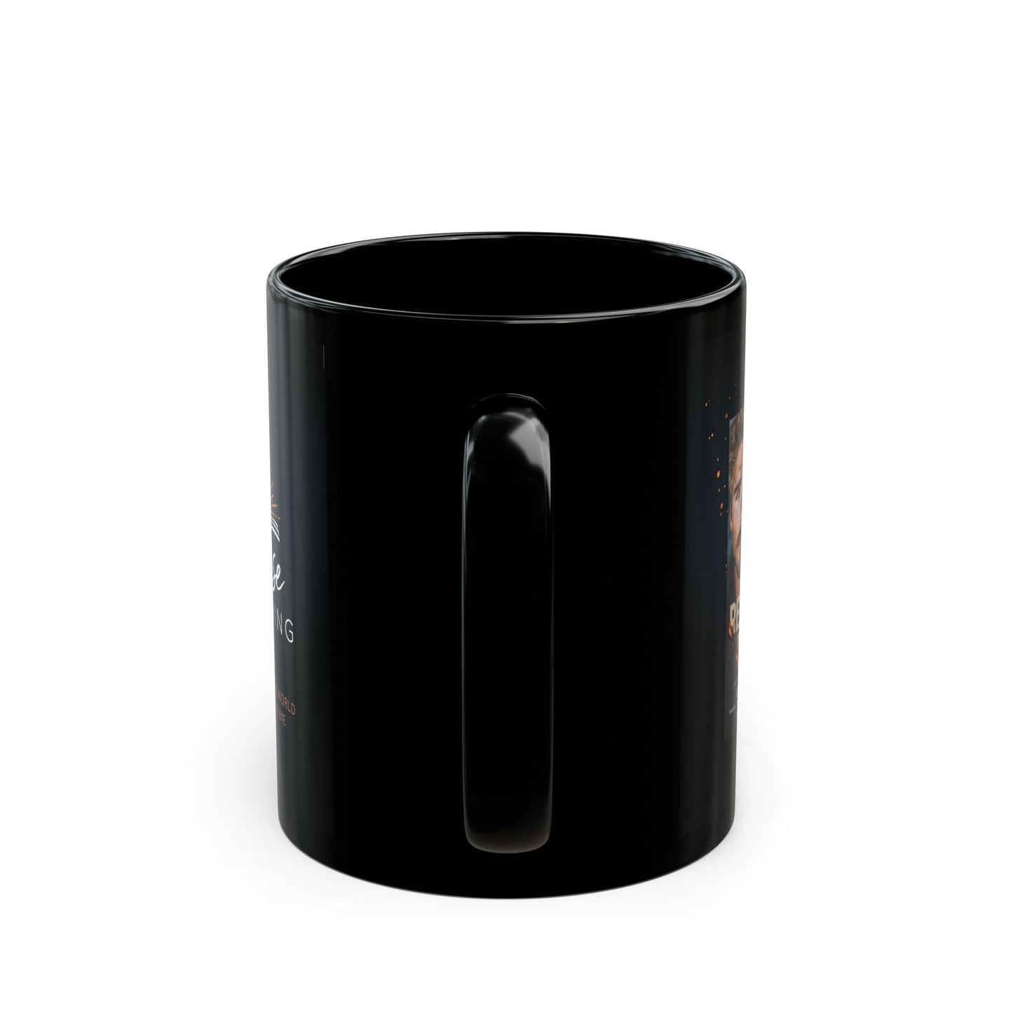Rescued Duty - Black Mug 11oz