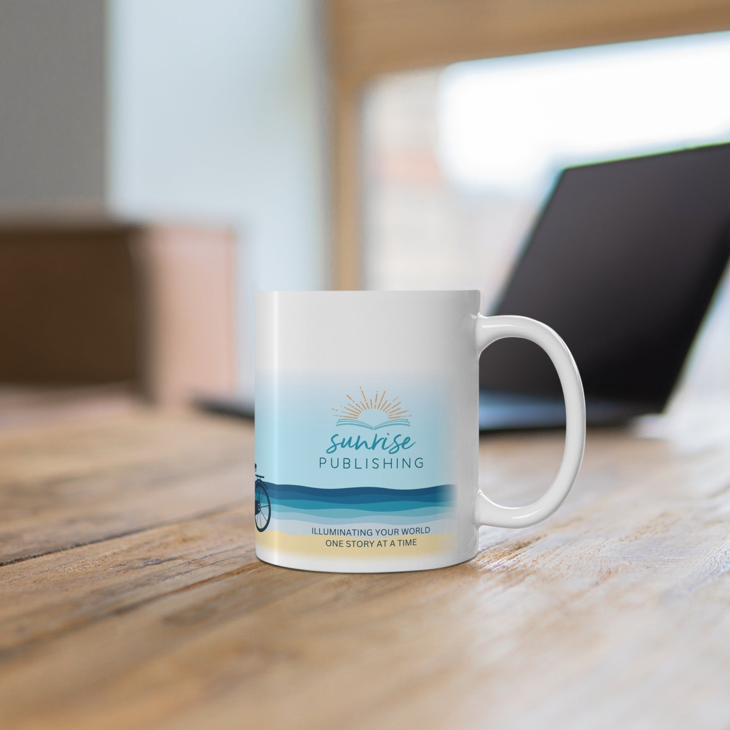 Jonathon Island-Meet Me on Lilac Lane - White Mug 11oz