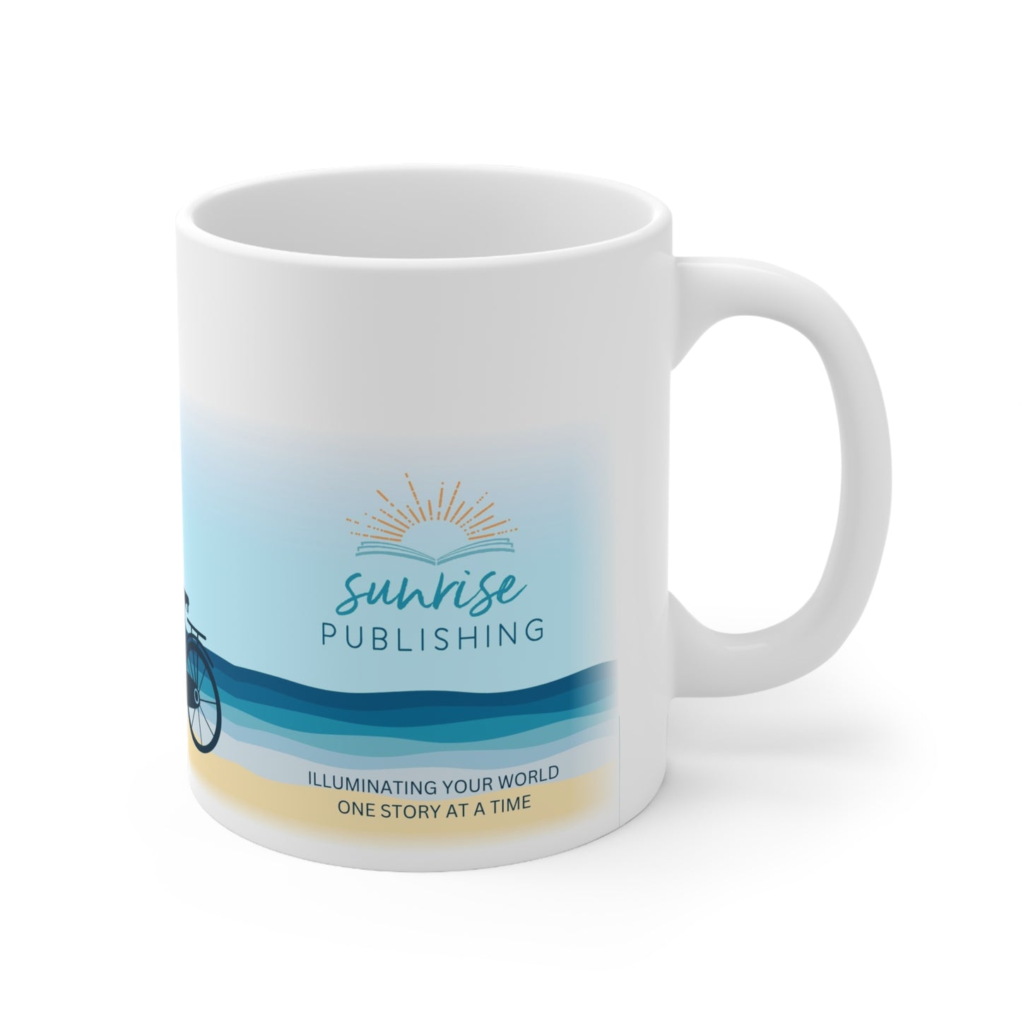 Jonathon Island-Meet Me on Lilac Lane - White Mug 11oz