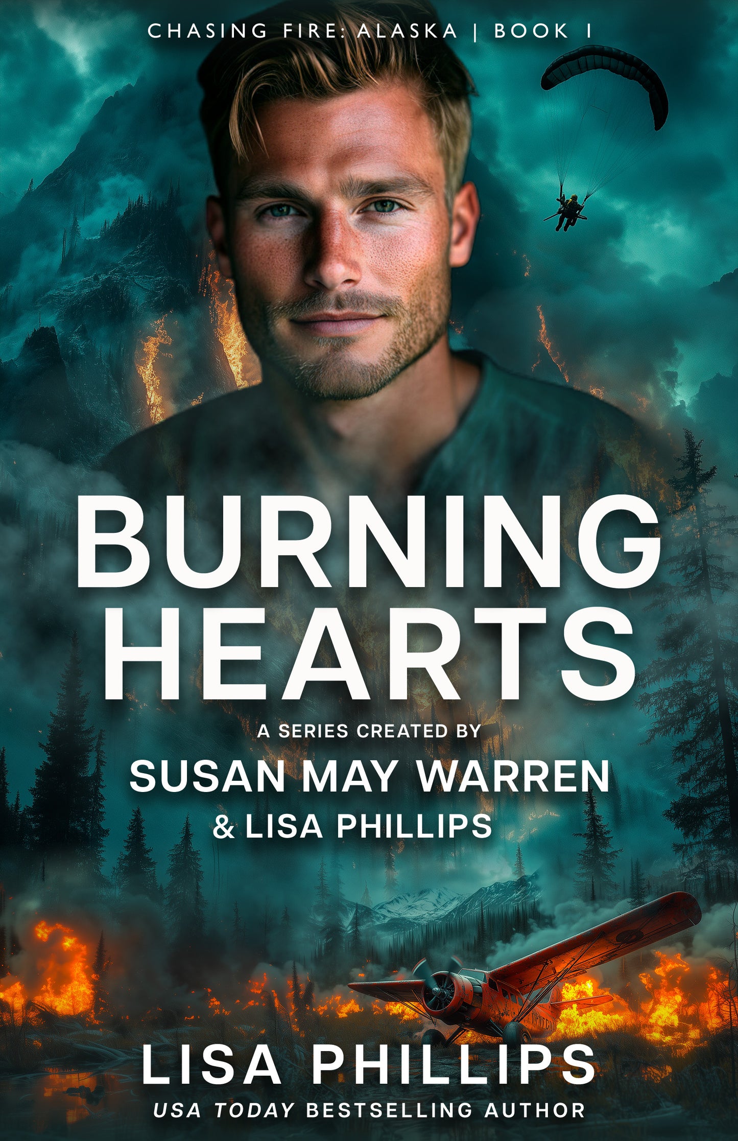 Burning Hearts EBOOK (Chasing Fire: Alaska 1)