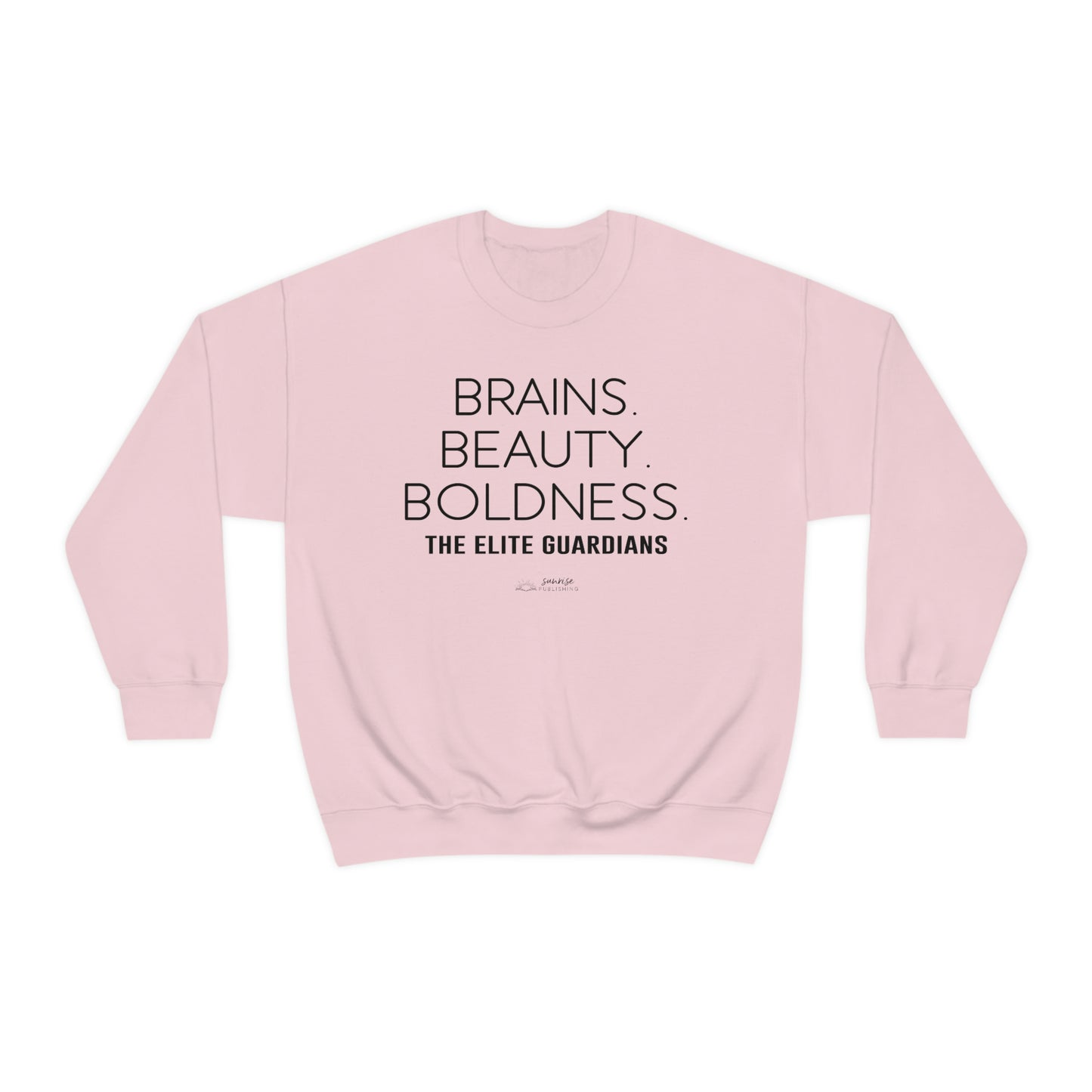 Elite Guardians "Brains. Beauty. Boldness." - Unisex Heavy Blend™ Crewneck Sweatshirt