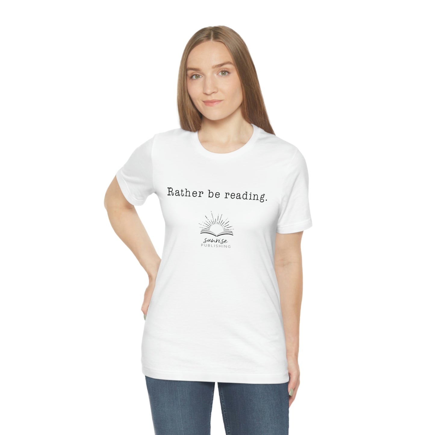 "Rather be reading." - Short Sleeve Tee