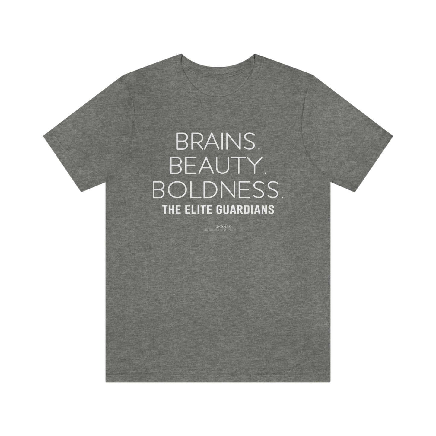 Elite Guardians "Brains. Beauty. Boldness." - Short Sleeve Tee
