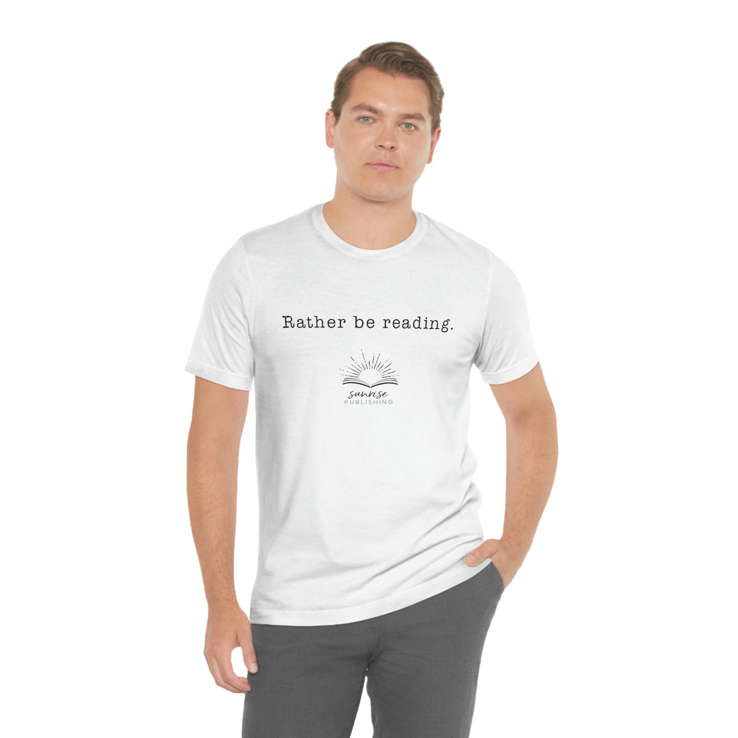 "Rather be reading." - Short Sleeve Tee
