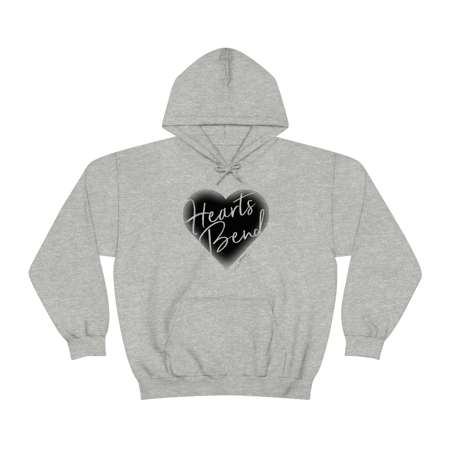 Hearts Bend- - Heavy Blend™ Hooded Sweatshirt