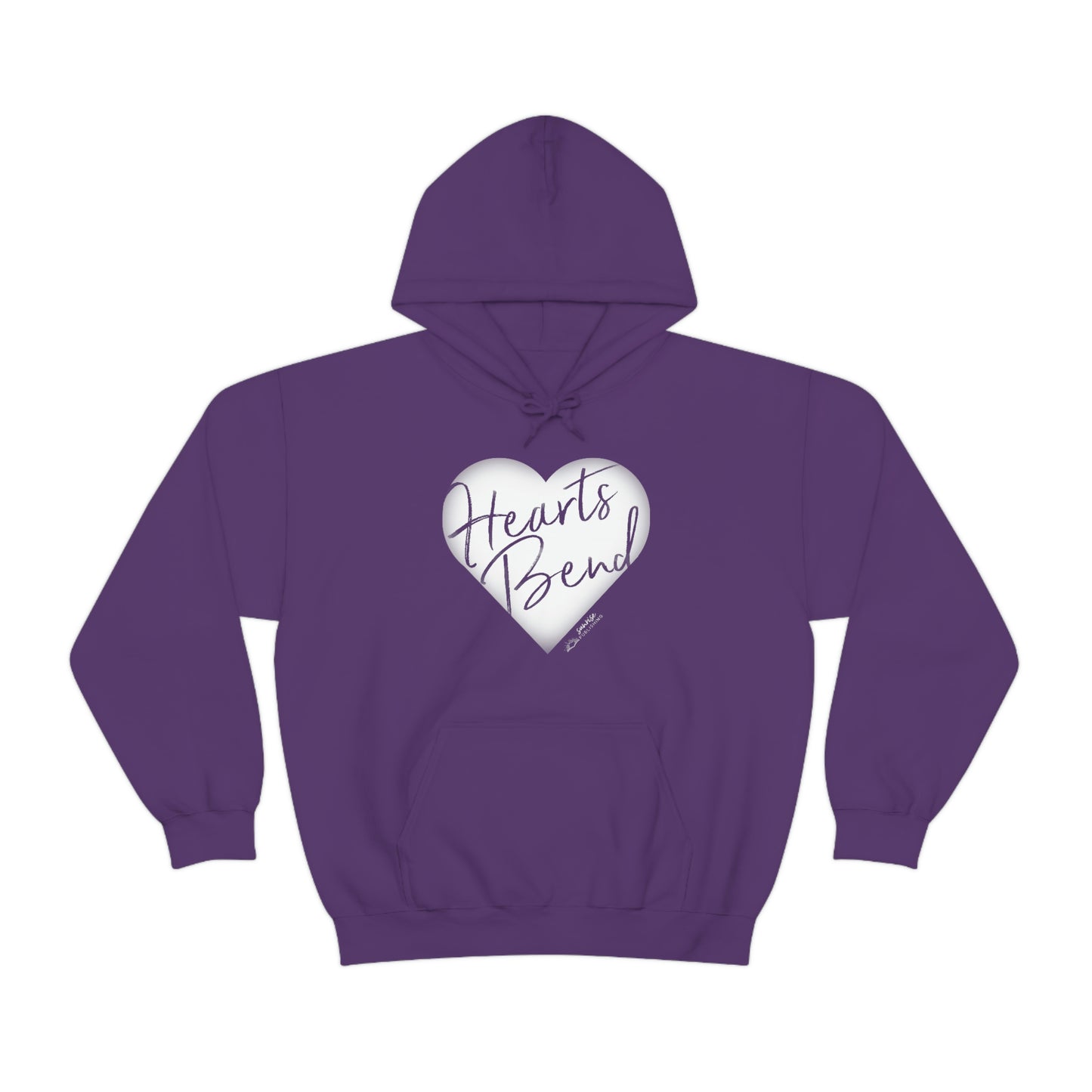 Hearts Bend- - Heavy Blend™ Hooded Sweatshirt