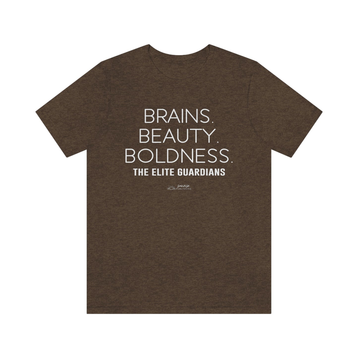Elite Guardians "Brains. Beauty. Boldness." - Short Sleeve Tee