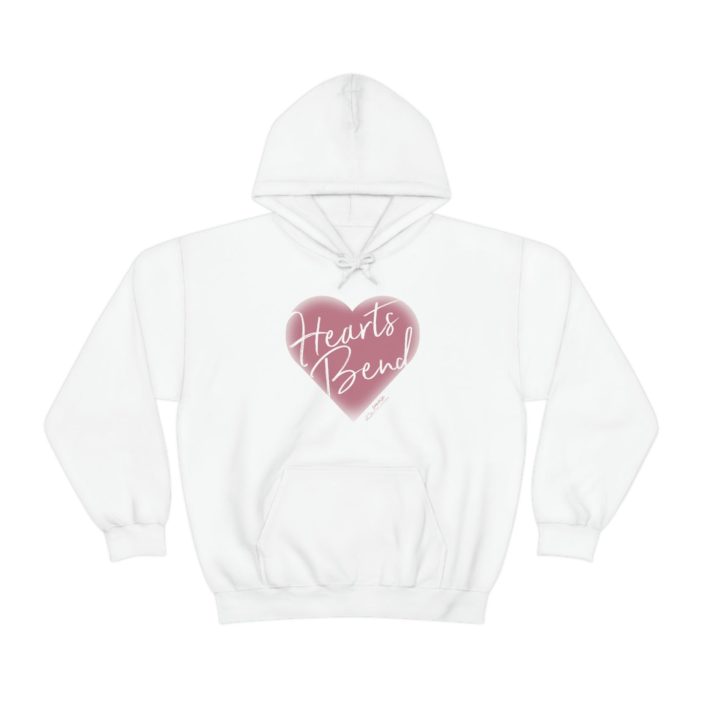 Hearts Bend- - Heavy Blend™ Hooded Sweatshirt