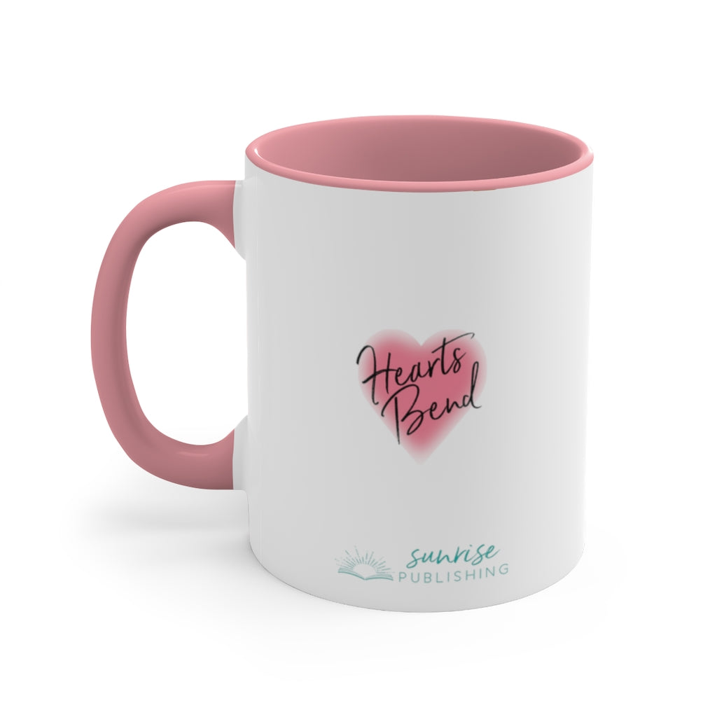 Hearts Bend "Coffee, Donuts, books. . . the perfect blend." - Coffee Mug, 11oz