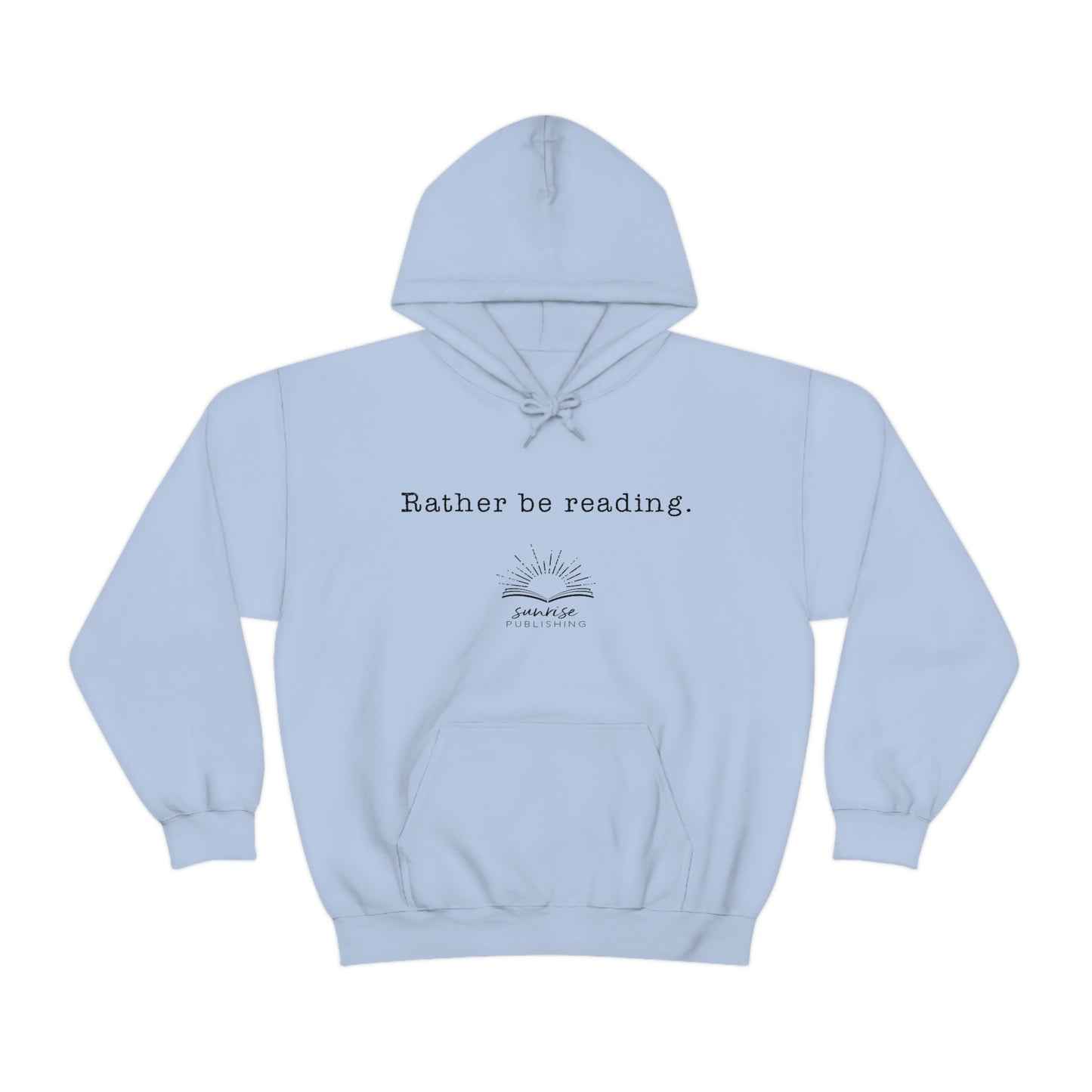"Rather be Reading." - Heavy Blend™ Hooded Sweatshirt