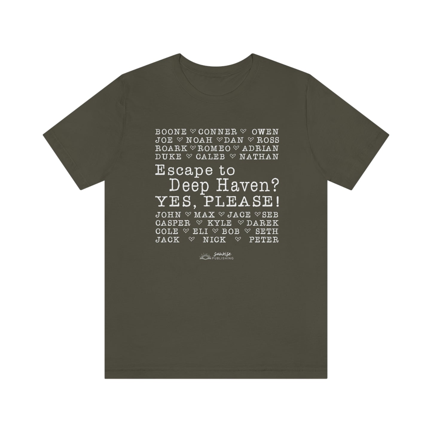"Escape to Deep Haven?" - Short Sleeve Tee