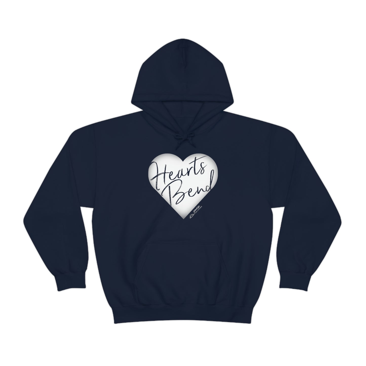 Hearts Bend- - Heavy Blend™ Hooded Sweatshirt