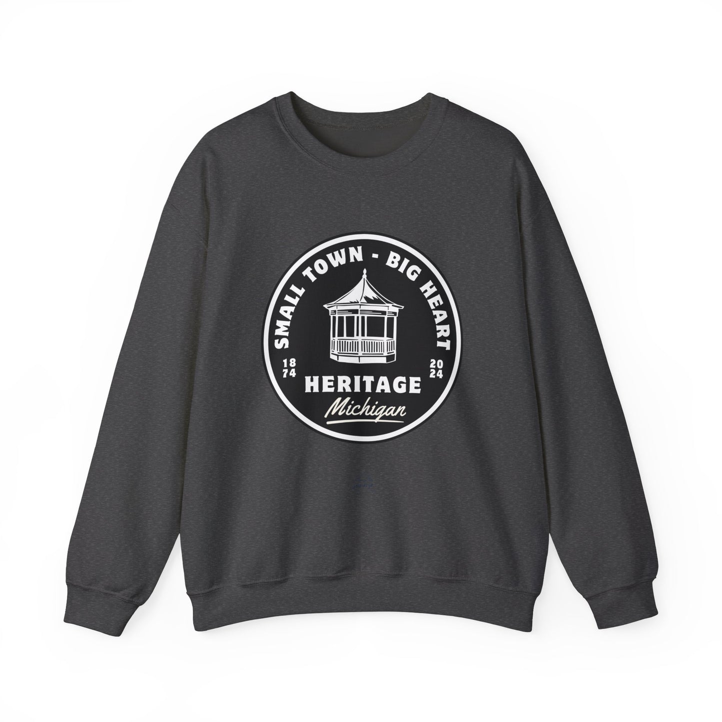 Small Town-Big Heart - Heritage- Unisex Heavy Blend™ Crewneck Sweatshirt