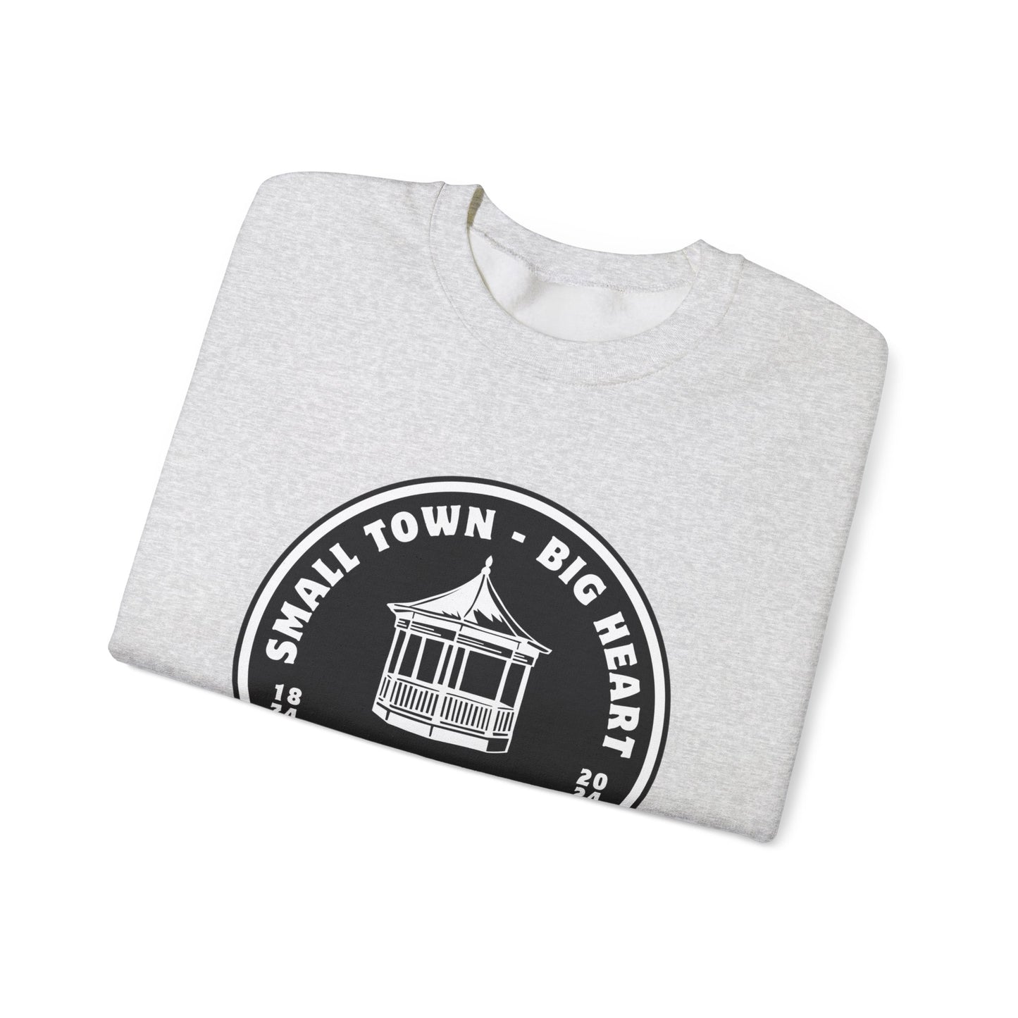 Small Town-Big Heart - Heritage- Unisex Heavy Blend™ Crewneck Sweatshirt