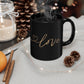 Fox Bakery...love - Black Mug 11oz