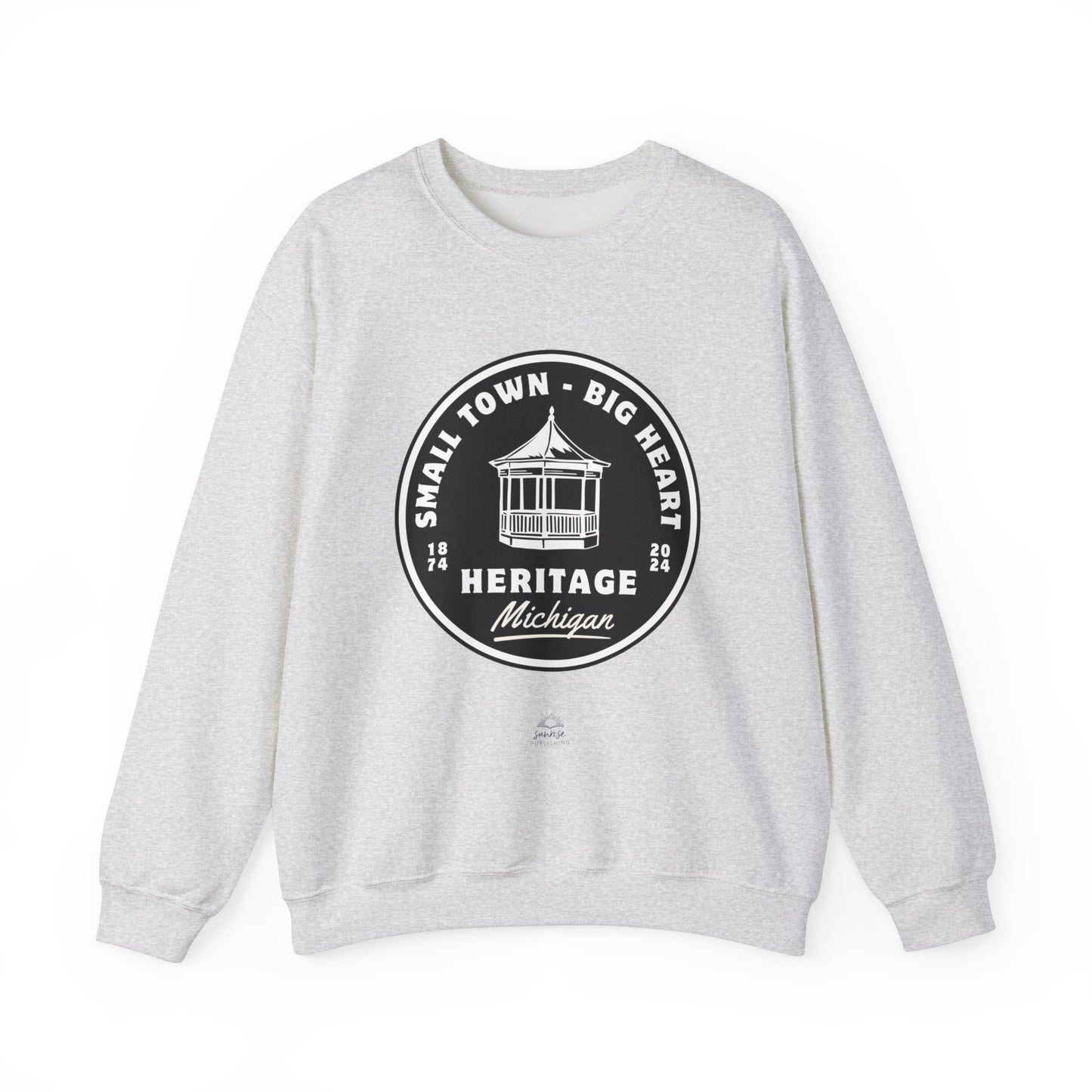 Small Town-Big Heart - Heritage- Unisex Heavy Blend™ Crewneck Sweatshirt