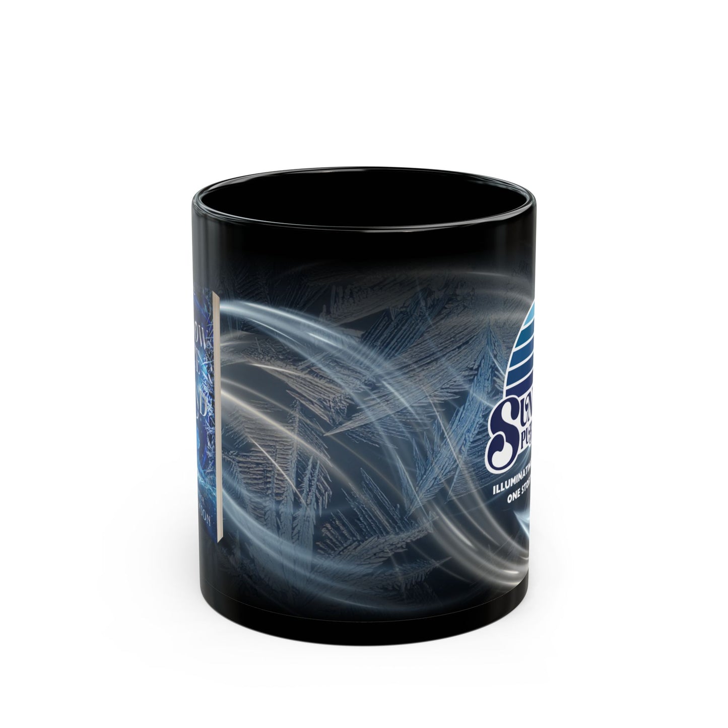 Shadow of Ice Island- Black Mug 11oz