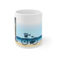 Jonathon Island-Meet Me on Lilac Lane - White Mug 11oz