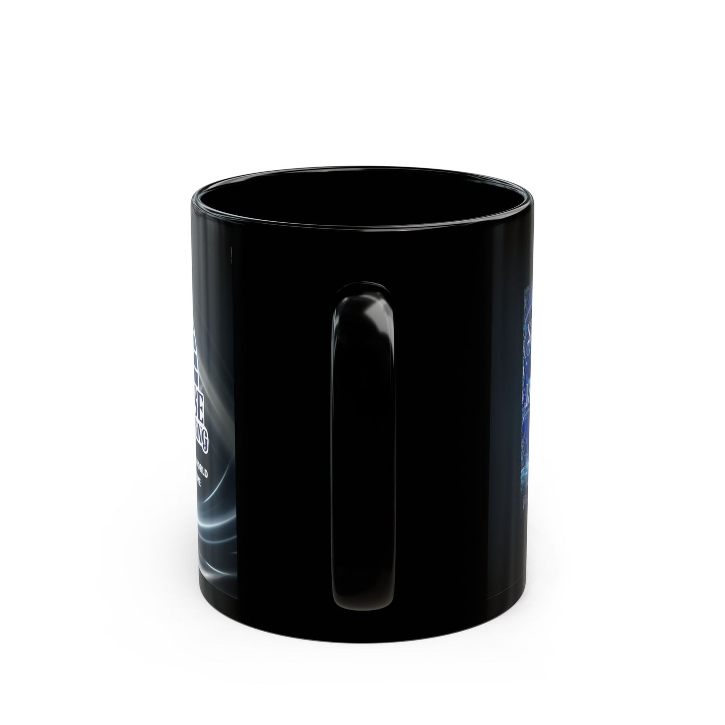 Shadow of Ice Island- Black Mug 11oz