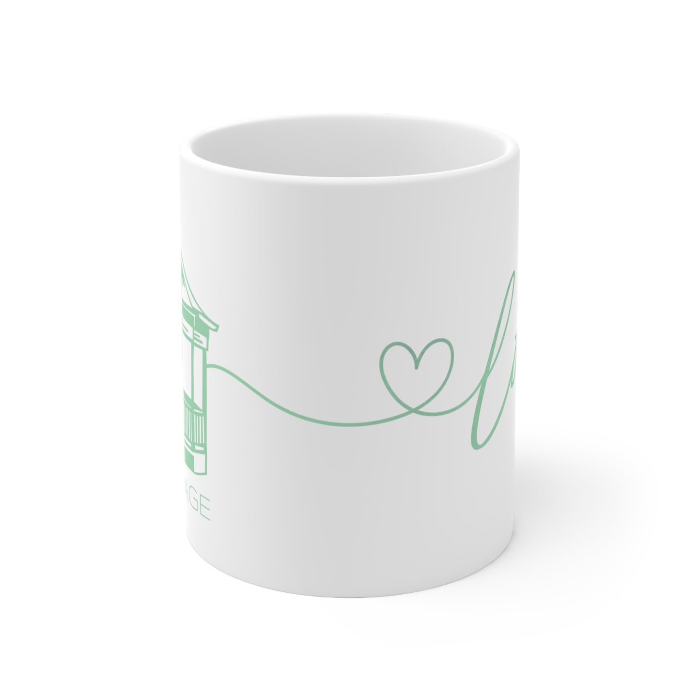 Love of Heritage - White Mug 11oz