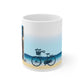 Jonathon Island-Meet Me on Blueberry Hill - White Mug 11oz
