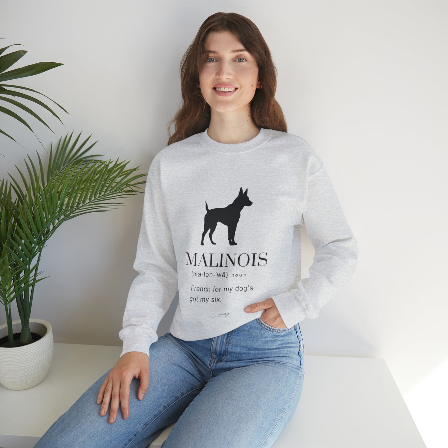 Malinois - Unisex Heavy Blend™ Crewneck Sweatshirt