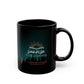 Burning Justice- Black Mug 11oz