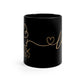 Fox Bakery...love - Black Mug 11oz