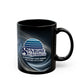 Shadow of Ice Island- Black Mug 11oz