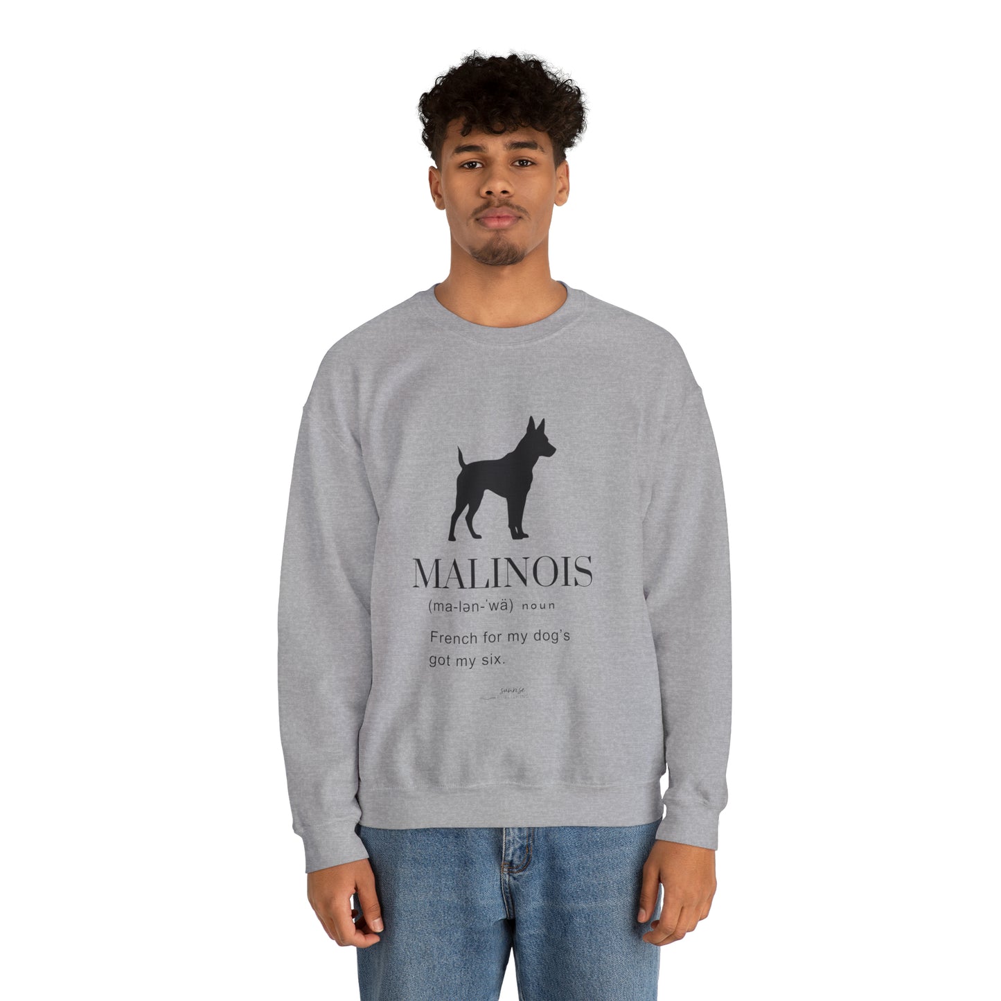 Malinois - Unisex Heavy Blend™ Crewneck Sweatshirt