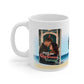 Jonathon Island-Meet Me at the Christmas Cottage - White Mug 11oz