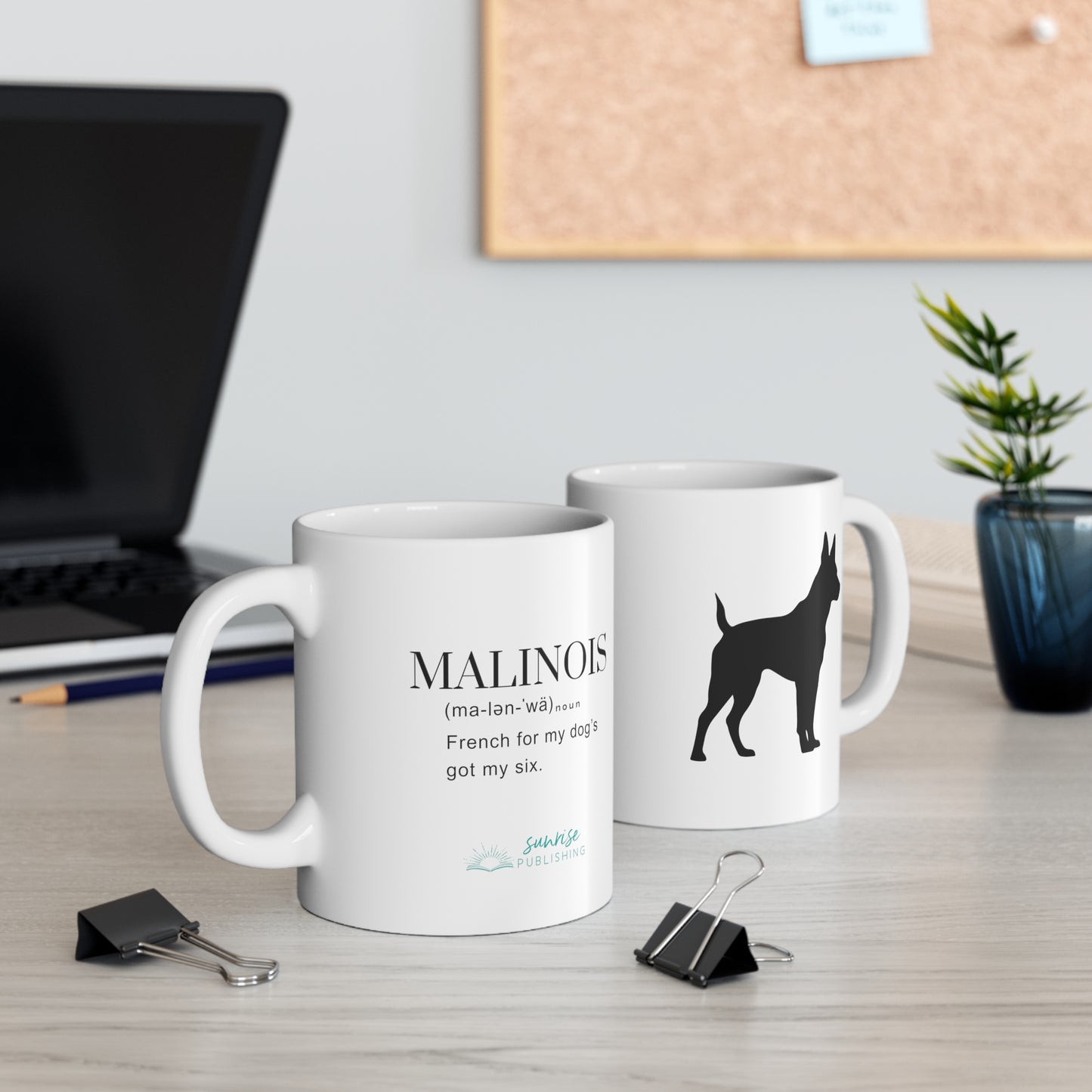 Malinois - White Mug 11oz