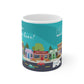 Whish You Were Here - Town of Heritage - White Mug 11oz