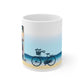 Jonathon Island-Meet Me at the Grand - White Mug 11oz