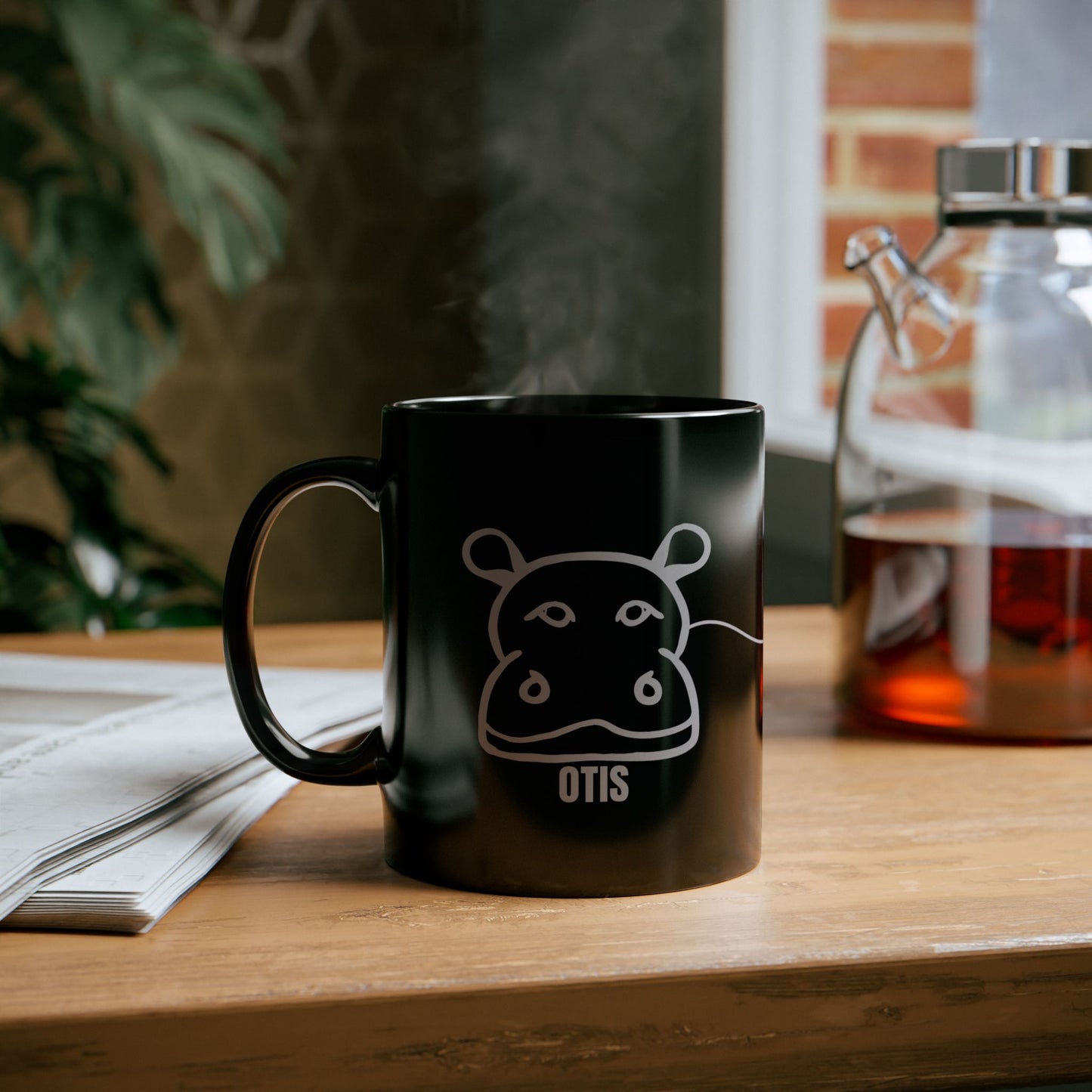 Otis Love - Black Mug 11oz